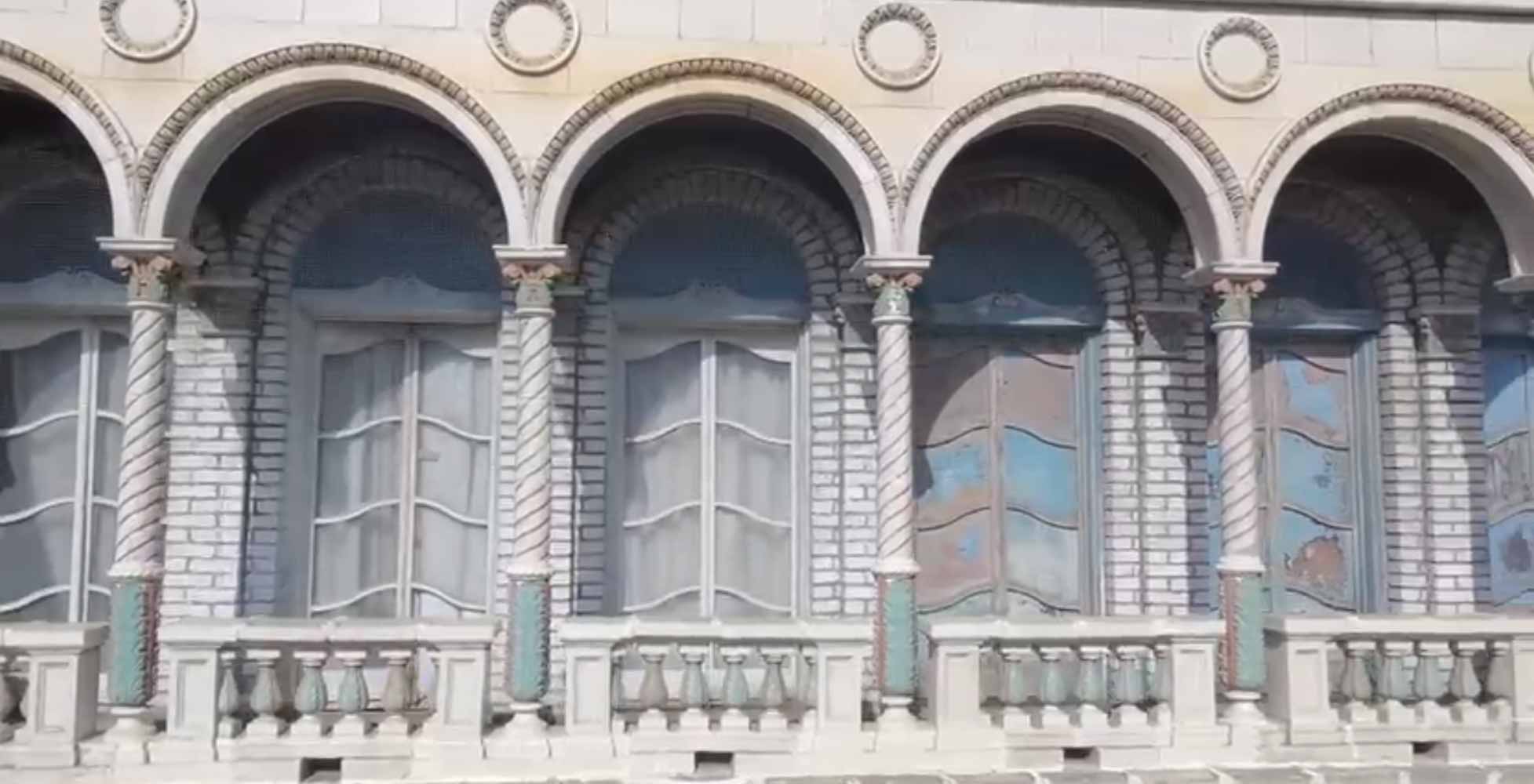 Architectural stone repair and restoration on NYC building exterior